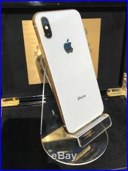 Apple Iphone X 64gb 24kt White Gold Frame Special Edition United Arab Emirates