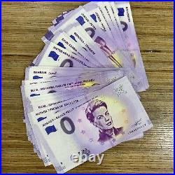 0 Euro Souvenir Banknotes 124pcs set 26 designs Reseller Pack #2 Uncirculated