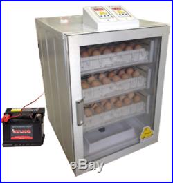 150 Egg Chicken Incubator Large, Digital & Auto, Battery & Solar powered