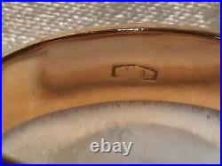 18 ct 750 Yellow Gold Wedding Band Ring 4 mm Size L Heavy 5.3 g Not Scrap