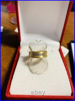 18K Fine 750 Saudi Gold Band Mens Women's Ring Fits 6.5-7 fast shipping 3.5G