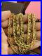 18K Fine 750 Saudi UAE Gold Mens Womens Cuban Chain Necklace 20 Long 6g 12.8g