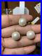 18K Fine Saudi REAL Gold Women’s South Sea Ivory Pearl Pendant & Earring 12mm