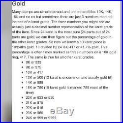 18K Saudi Gold Rose Gold Womens Bracelet 7 Long