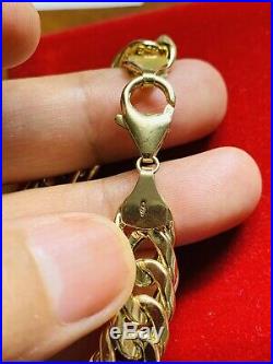 18K Saudi Gold Unisex Bracelet 8