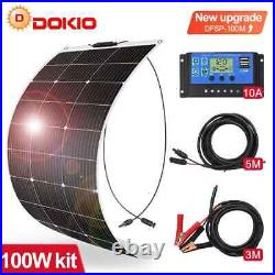 18V 100W flexible solar panel 300W waterproof single crystal solar panel