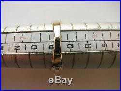 18ct+ Finest Yello Gold Vintage Designer Wishbone Ring 3.8g Size P 1/4 Us 8 Mint