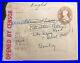 1943 India Post Office Dubai United Arab Emirates Censored Cover To Bombay