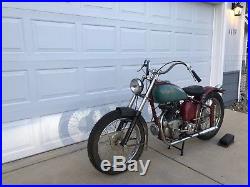 1949 Indian Arrow Vintage Motorcycle