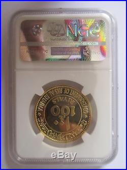1970 Ras Al Khaima United Arab Emirates UAE ROMA Gold Coin Set (NGC Ultra Cameo)