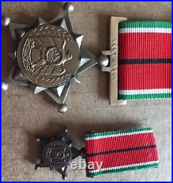 1971-1986 United Arab Emirates UAE 15 Union Anniversary Set Military Medal Badge