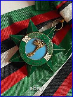 1971 United Arab Emirates UAE Abu Dhabi Order Independence 1 Class Medal Badge