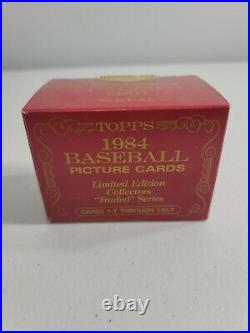 1984 Topps Traded Tiffany Set Factory Sealed 132 Card Complete Set