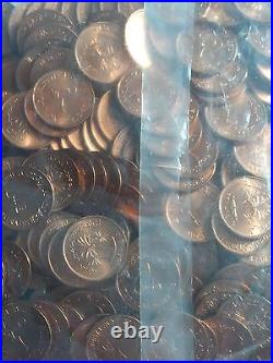 1997 United Arab Emirates UAE 200 Pieces of 1Fils Coin Unopened Bank Bag UNC FAO