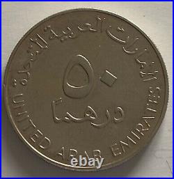 2003 United Arab Emirates UAE 50 Dirhams FIFA World Youth Silver Coin 5000 pcs
