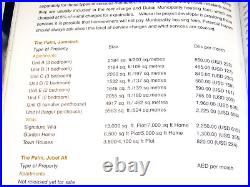 2004 Dubai, Uae Property Brochures! Al Fattan Marine Towers! Jumeirah Beach! ++