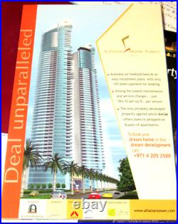 2004 Dubai, Uae Property Brochures! Al Fattan Marine Towers! Jumeirah Beach! ++