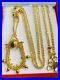 22K 916 Fine Yellow Gold Real Womens Necklace With 20 Long 2mm USA Seller