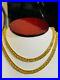 22K 916 Fine Yellow Real UAE Gold 18 long Womens Curb Necklace 12.5grams 5.5mm