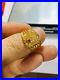 22K 916 Fine Yellow Saudi Gold Womens Ring 6.5 USA Seller