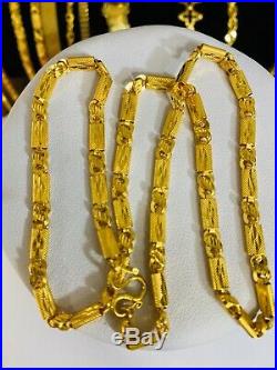 22K Fine Gold Baht Womens Chain Necklace With 18 4mm USA Seller