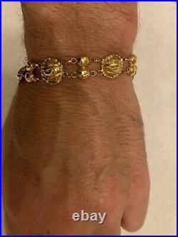 22K Gold Women Bracelet 7.75 Genuine Hallmarked 916 Handcrafted
