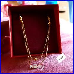 22k 22ct Yellow Indian Gold Necklace