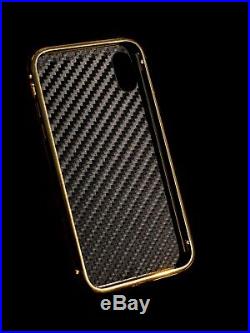24kt Gold Magnetic Case for iPhone XS / iPhone X