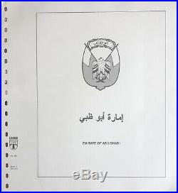 ABU-DHABI 1964 TO 1972 COMPLETE COLLECTION INCLUDES SG17b (MNH) HIGH C. V
