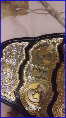 AEW World Heavyweight Championship leather Belt 4mm
