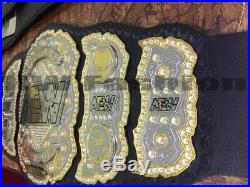 AEW World Heavyweight Wrestling Championship Belt 2mm Dual Brass Plate