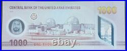 AI619 UAE New 1000 Dirhams dated 2022 issued 2023 GEM UNC POLYMER banknote P-NEW