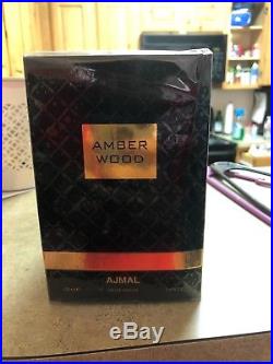 AMBER WOOD by Ajmal 100 ML, 3.4 fl. Oz Unisex EDP New sealed box
