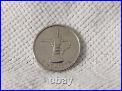 ARAB UNITED EMIRATES 1 Dirham 1435-2014 UAE BEAUTIFUL COIN