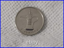 ARAB UNITED EMIRATES 1 Dirham 1435-2014 UAE BEAUTIFUL COIN