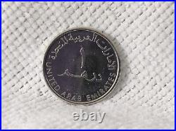 ARAB UNITED EMIRATES 1 Dirham 1435-2014 UAE BEAUTIFUL COIN