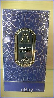 ATTAR COLLECTION KHALTAT NIGHT Eau de Parfum 100 ml Made in UAE NEW