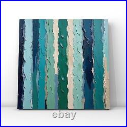 Abu Dhabi Abstract Art Print United Arab Emirates Beach Coast Landscape Seascape