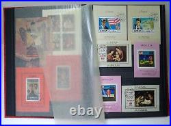 Ajman Collection of Souvenir Sheets in Album Middle East Postage Topical UAE CTO