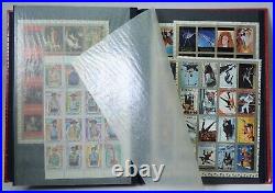 Ajman Collection of Souvenir Sheets in Album Middle East Postage Topical UAE CTO