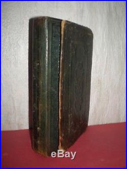 Antique holy Quran in Arabic from the 19th century with leather hardcover RARE