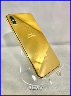 Apple iPhone Max 256GB Single Sim Space Gray 24kt Gold Special Edition