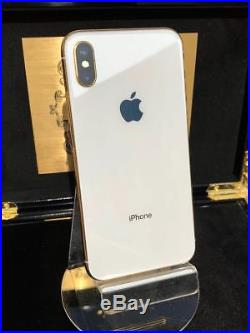 Apple iPhone X 64GB 24kt White & Gold Frame Special Edition
