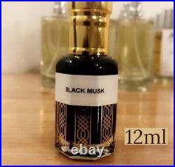 Black Musk 12ml High Quality Oil By DearMusk For Ruqyah To Expel Jinn / Evil Eye