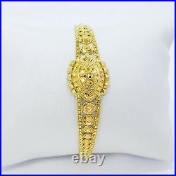 Bracelet GENUINE 22K Solid Yellow Gold Women 6.4-7.4 Hallmark 916 Handcrafted
