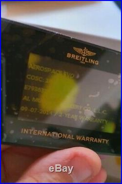 Breitling Professional Aerospace EVO Titanium ref. E7936310 Full Set