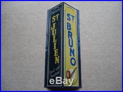 C1950s Vintage Ogden's St Julien Tobacco Cool And Fragrant Aluminium Shop Sign