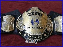 Championship Wrestling Belt Winged Eagle Belt In 4mm Zinc & 24kt Gold Plated