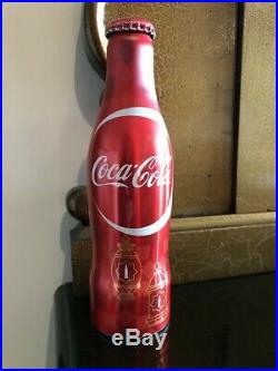 Coca cola Very rare bottle. United Arab Emirates Ramadam. Test aluminum 2015