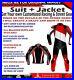 Custom Design Motorbike Motorcycle Leather Racing/street 1 Piece Suit & Jacket